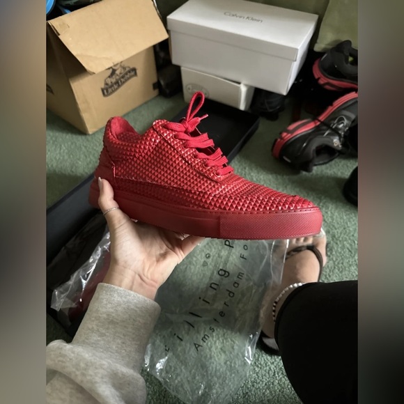 SOLD OUT & RARE FIND!! - FILLING PIECES MID TOP TRANSFORMED PYRAMID (red) - Picture 4 of 7